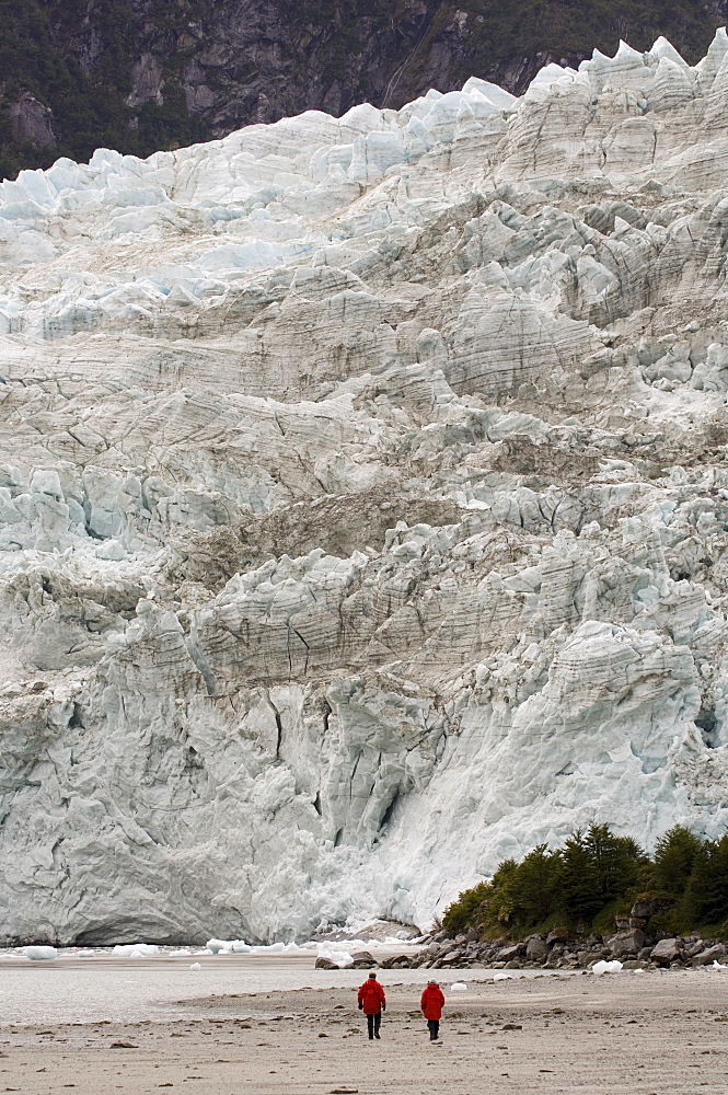 Pia Glacier, Beagle Channel, Darwin National Park, Tierra del Fuego, Patagonia, Chile, South America