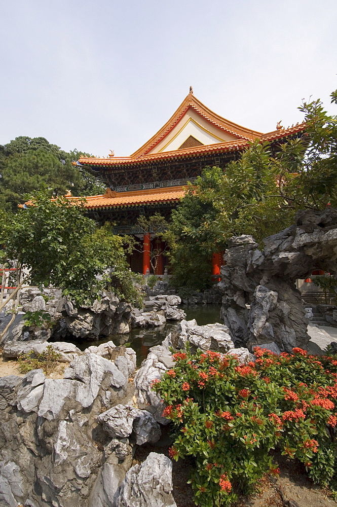 Wong Tai Sin Temple, Wong Tai Sin district, Kowloon, Hong Kong, China, Asia