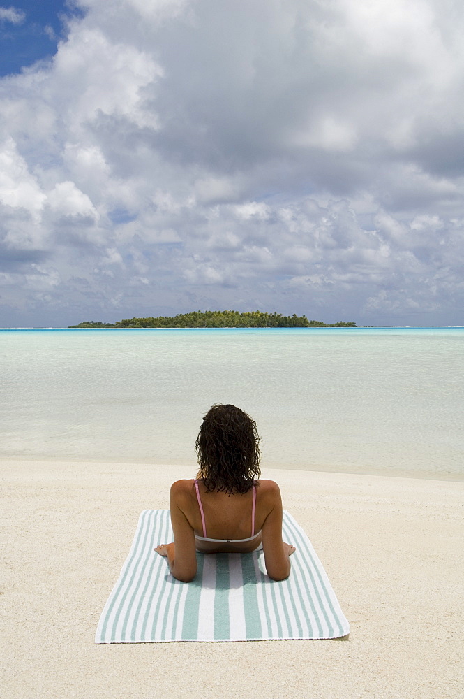 Blue Lagoon, Rangiroa, Tuamotu Archipelago, French Polynesia, Pacific Islands, Pacific