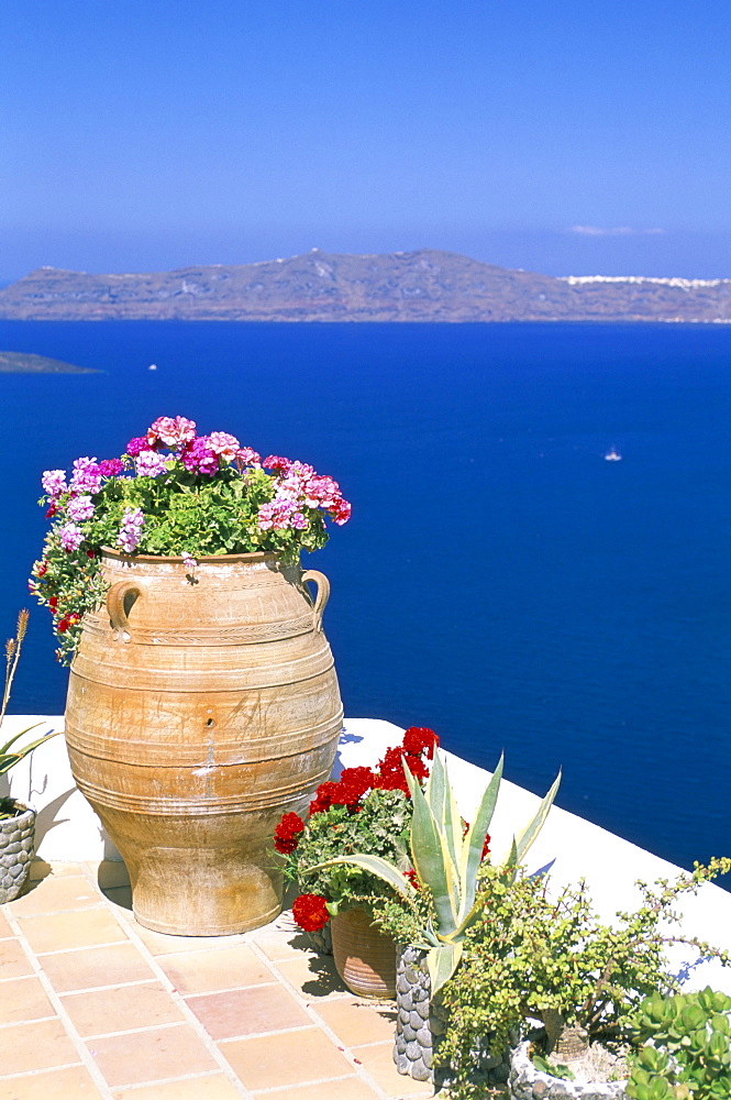 Fira, island of Santorini (Thira), Cyclades Islands, Aegean, Greek Islands, Greece, Europe