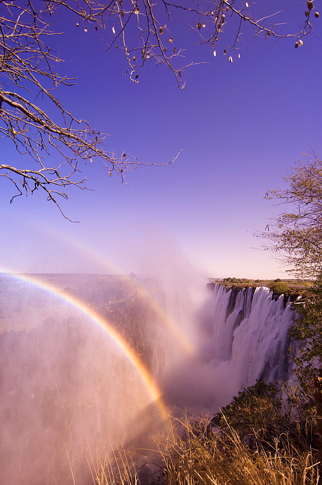 Victoria Falls, UNESCO World Heritage Site, Zambesi River, Zambia, Africa