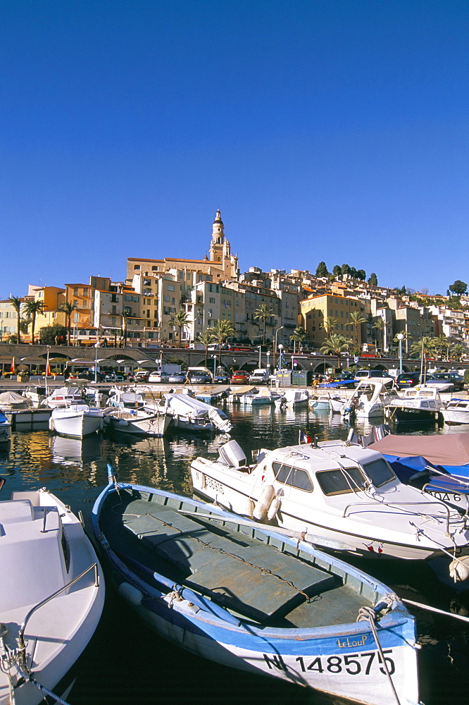 Menton, Cote d'Azur, Alpes-Maritimes, Provence, French Riviera, France, Mediterranean, Europe