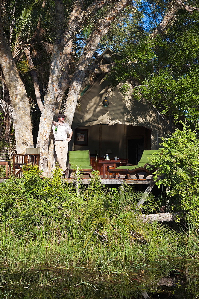 Abu Camp, Okavango Delta, Botswana, Africa