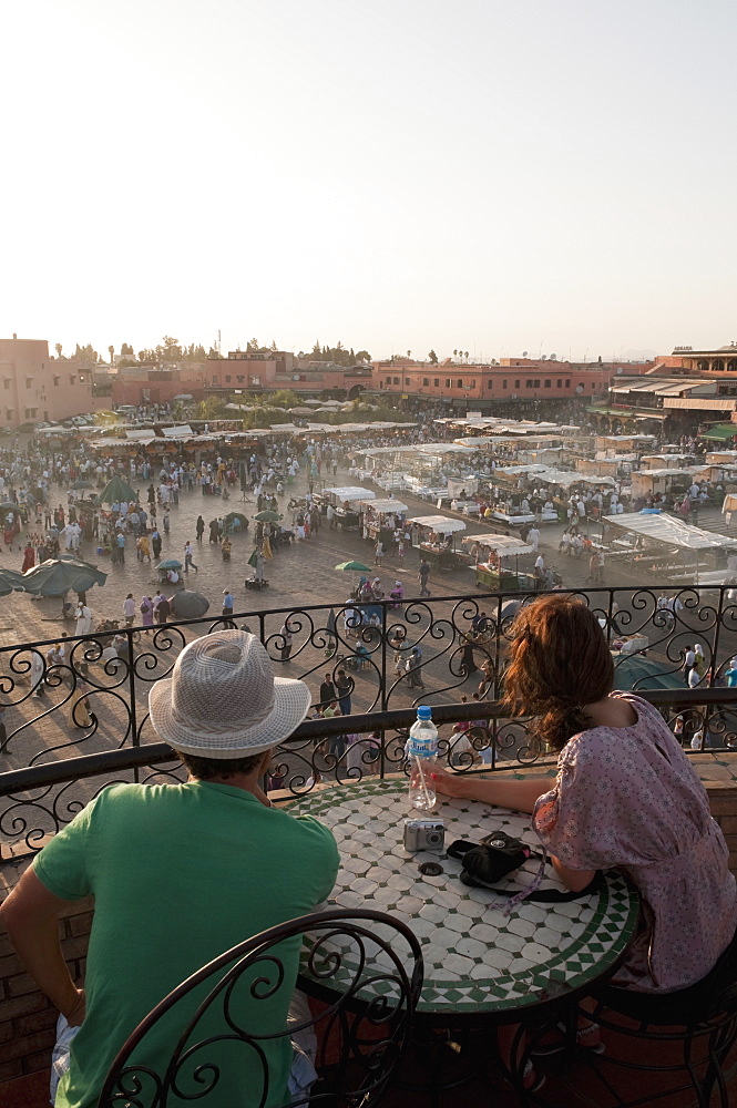 Djemaa el Fna Square, Marrakech, Morocco, North Africa, Africa