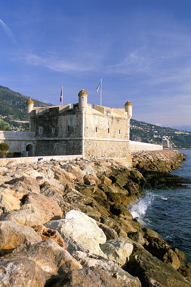 Jean Cocteau Museum, Bastion, Menton, Alpes-Maritimes, Cote d'Azur, Provence, French Riviera, France, Mediterranean, Europe