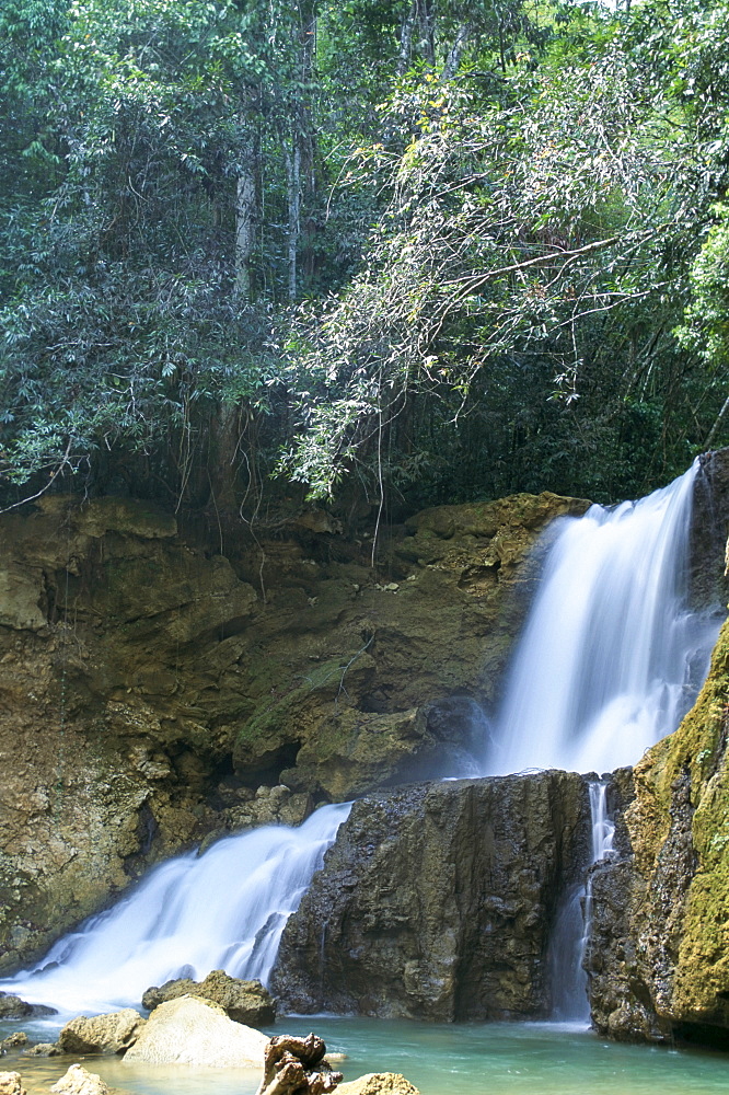 YS Falls, St. Elizabeth, Jamaica, West Indies, Central America