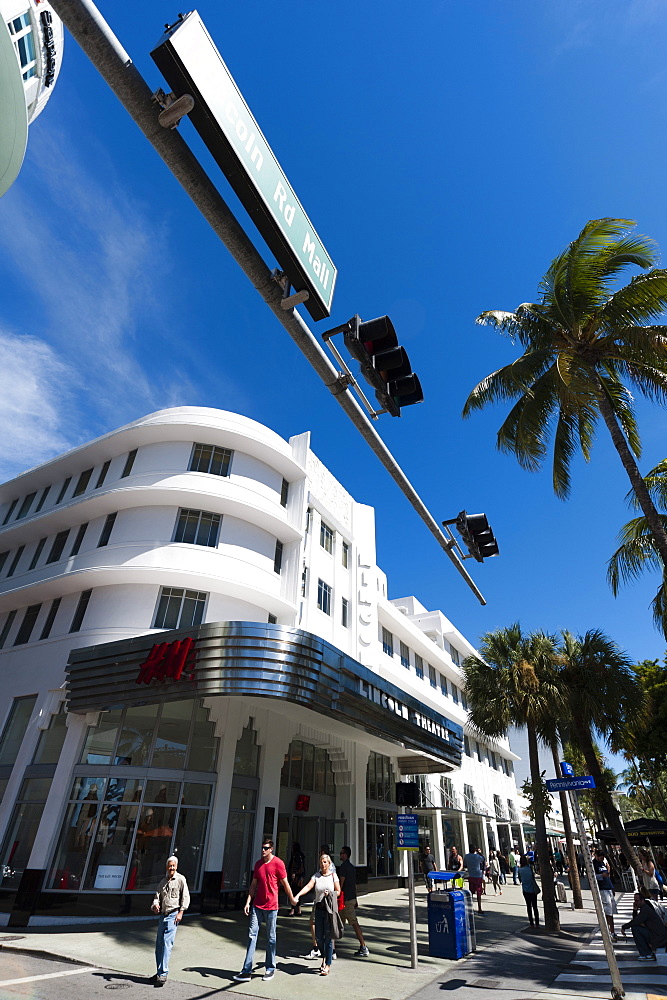 Lincoln Road Mall, South Beach, Miami Beach, Florida, United States of America, North America