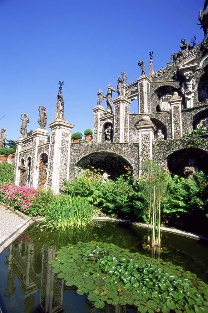 Isola Bella, Boromean Islands, Lake Maggiore, Italian Lakes, Piemonte (Piedmont), Italy, Europe