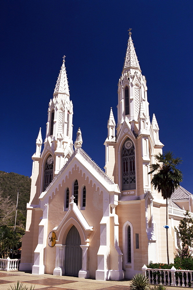 Vergine Della Valle sanctuary, Valle Del Espiritu Santo, Isla Margarita, Venezuela, South America