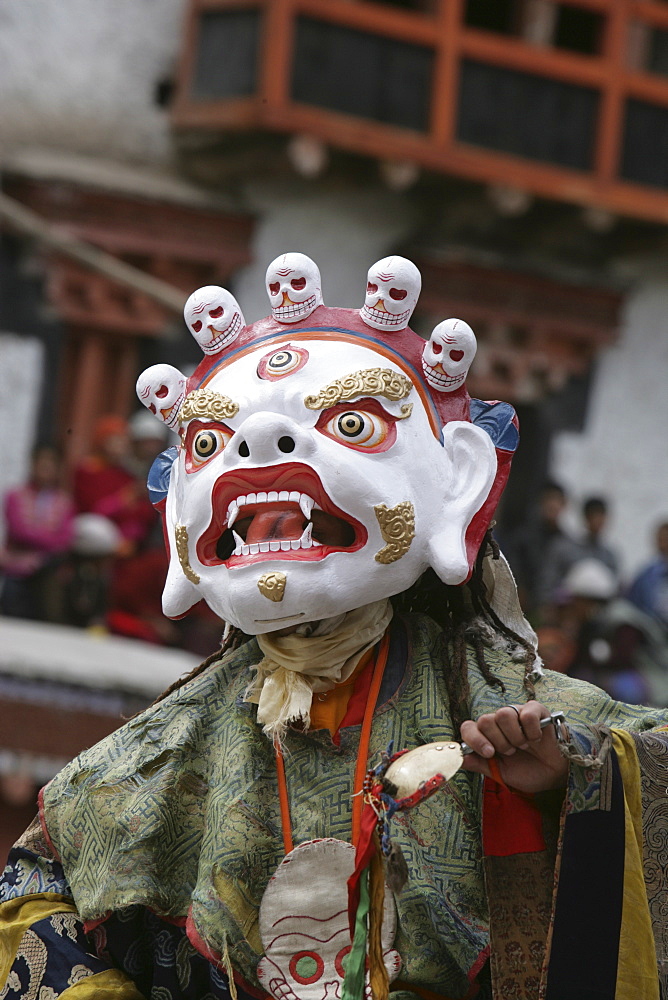 Lama dancing, Ladakh, India, Asia