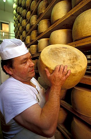 Lavarone dairy, Trentino Alto-Adige, Italy