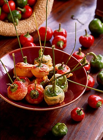 Fried stuffed tomaticot, Italy