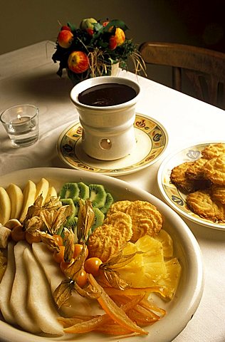 Veal in nuts sauce, Turin, Piedmont, Italy