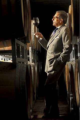 Wine tasting , Barolo, Piedmont, Italy.