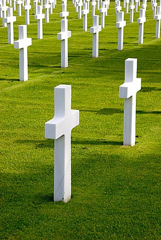 World War II Normandy American Cemetery and Memorial, Normandy, France, Europe 