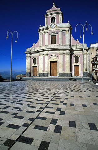 Church, Centuripe, Sicily, Italy