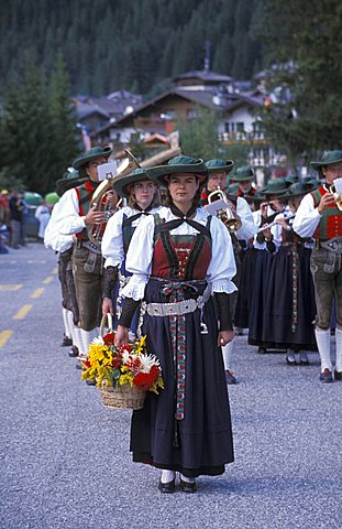 Fine Estate feast, Canazei, Trentino Alto Adige, Italy