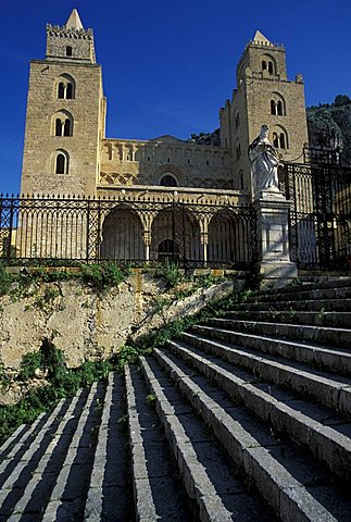 Cathedral, Cefalu', Sicily, Italy