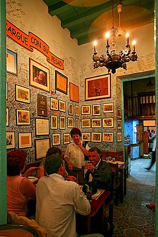 La Bodeguita del Medio, Havana, Cuba, West Indies, Central America