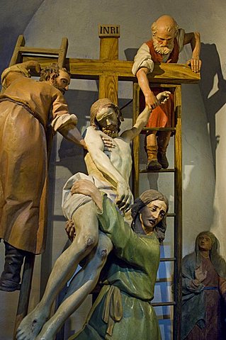 Via crucis sanctuary, Cerveno, Lombardy, Italy