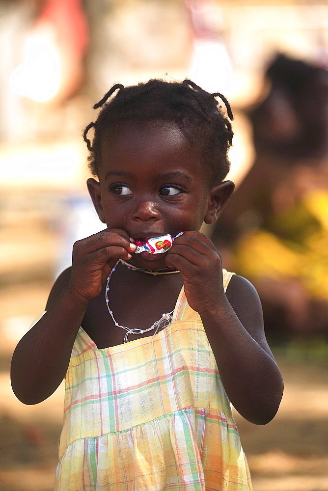 African child, Dakar, Republic of Senegal, Africa