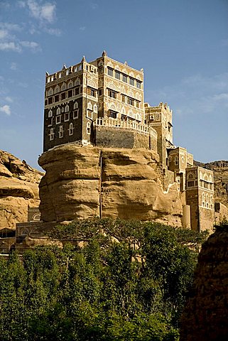 Dar al-Hajar, Wadi Dhahar, Yemen, Middle East  