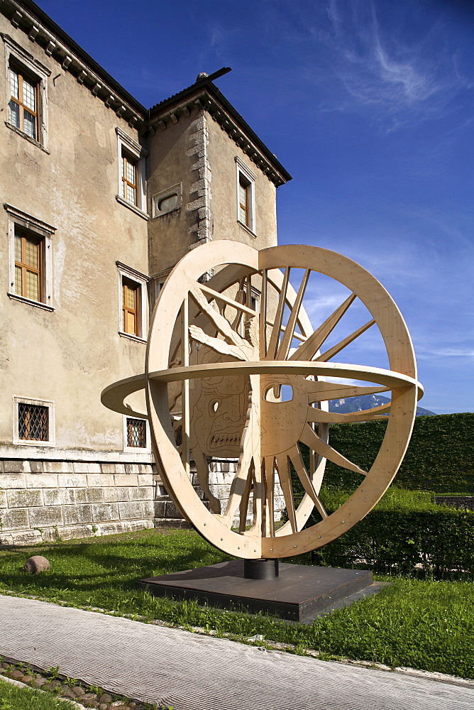 Gianleo Salvotti's work of art, MART, Palazzo delle Albere, Rovereto, Trentino, Italy