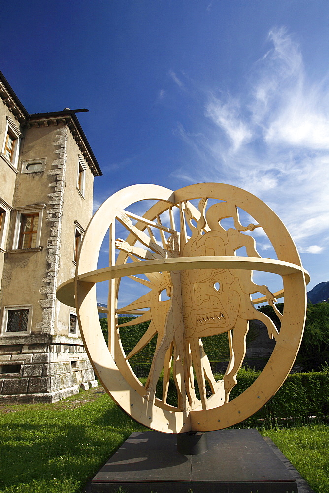 Gianleo Salvotti's work of art, MART, Palazzo delle Albere, Rovereto, Trentino, Italy