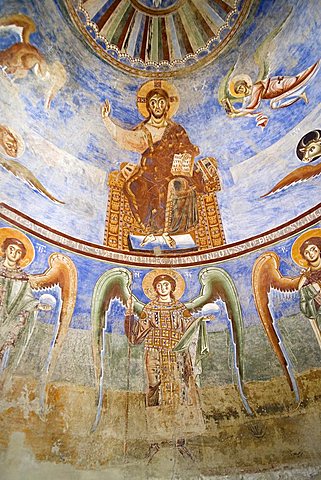 Basilica of Sant Angelo in Formis, Capua, Campania, Italy, Europe