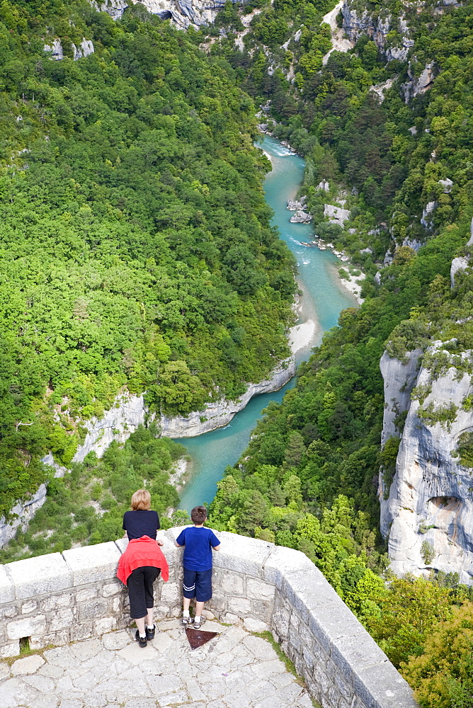 Grand Canyon of Verdon, Verdon Gorge,  Alpes de Haute Provence, France