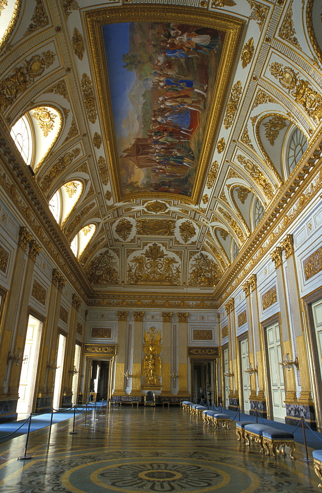 Throne hall, Reggia di Caserta, Caserta, Campania, Italy