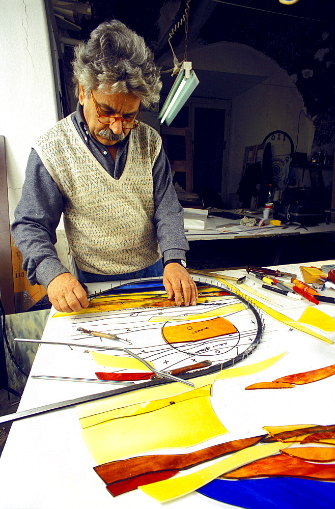 Glassmaker, Naples, Campania, Italy