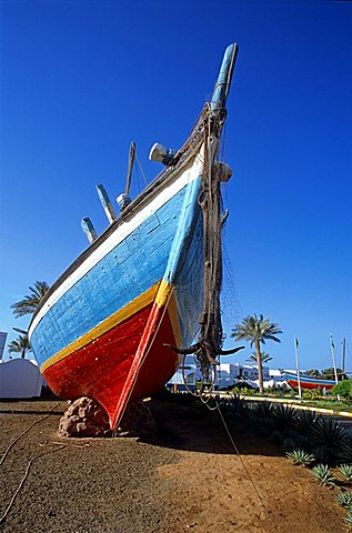 Sambuco, typical arabic ship, Jeddah, Saudi Arabia, Middle East