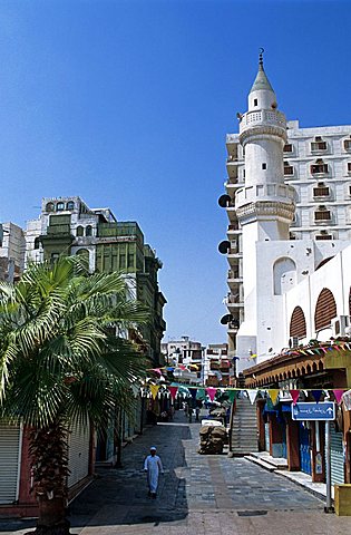Modern buildings, Jeddah, Saudi Arabia, Middle East