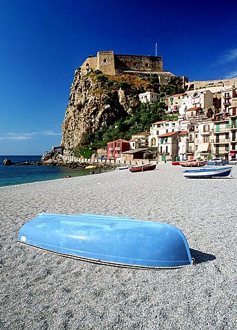 Castle, Scilla, Calabria, Italy