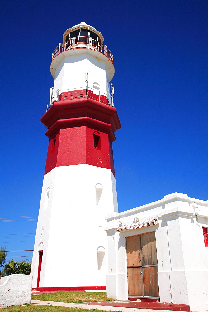 Lighthouse, Ruth's Bay Point, Bermuda, Atlantic Ocean, Central America