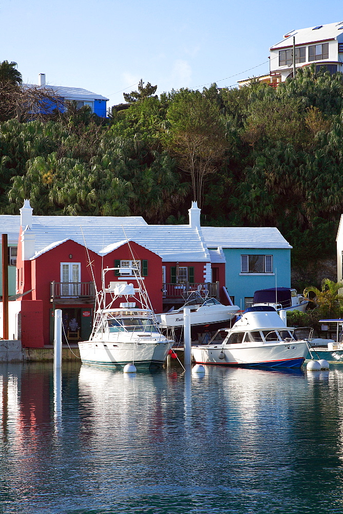 Harbour, Flatts Village, Smiths Parish, Bermuda, Atlantic Ocean, Central America