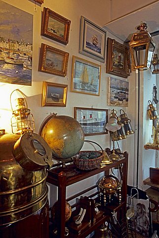 Nautical antique trade, Ars en Rè, Isle of Rhé, France, Europe