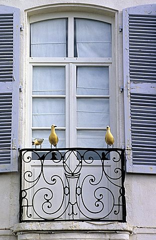 Architecture, Saint-Martin-de-Ré, Isle of Rhé, France, Europe