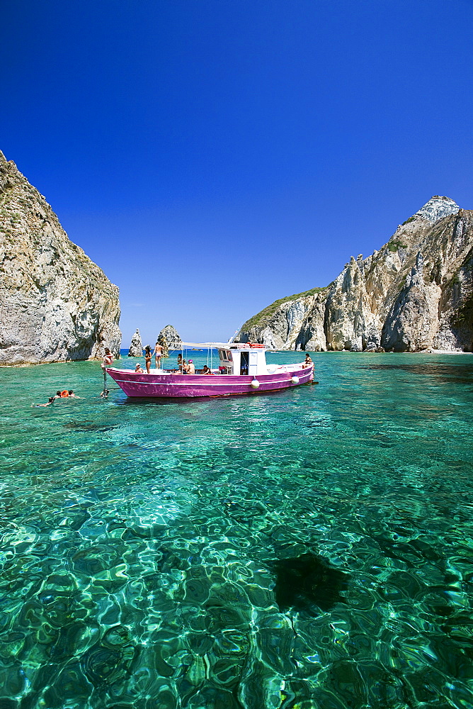 Palmarola island, Ponza Island, Pontine Islands, Lazio, Italy