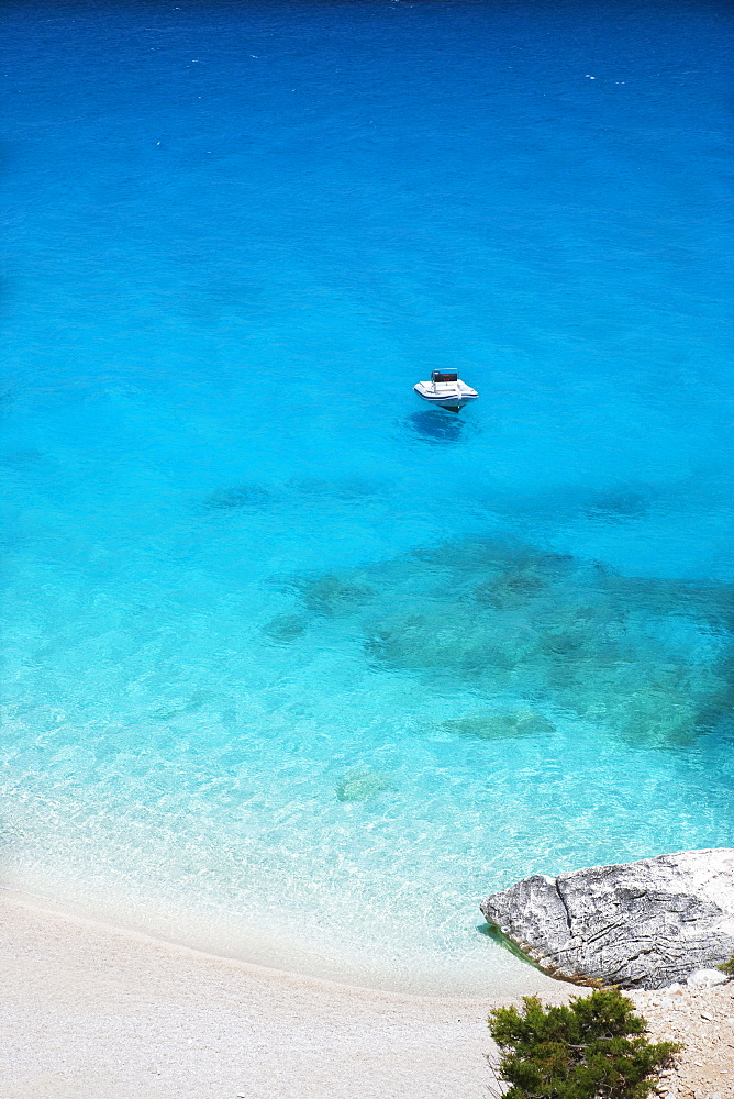 The beach of cala Goloritze, Orosei Gulf, Gennargentu and Orosei Gulf National Park, Sardinia, Italy, Europe