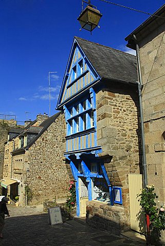 Jerzual street, Dinan, Côtes-d'Armor department, Bretagne, France, Europe