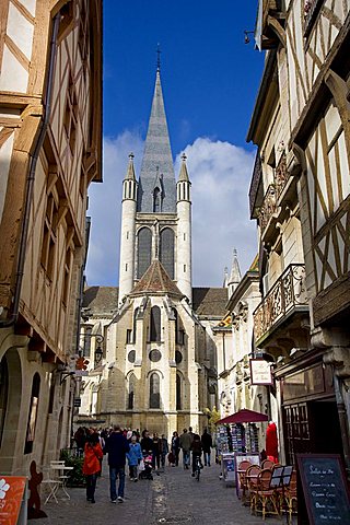 Notre Dame Church, Eglise Notre-Dame, Dijon, Burgundy, France, Europe