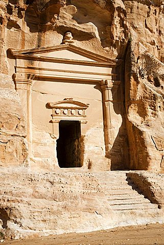 Middle East, Jordan, Little Petra, Beida, Al Beidha is a very important site for visitors in Wadi Musa