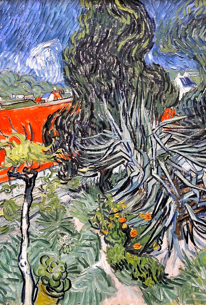 Dr. Gachet's Garden, Vincent Van Gogh, Musee d'Orsay, Paris, Ile-de-France, France, Europe