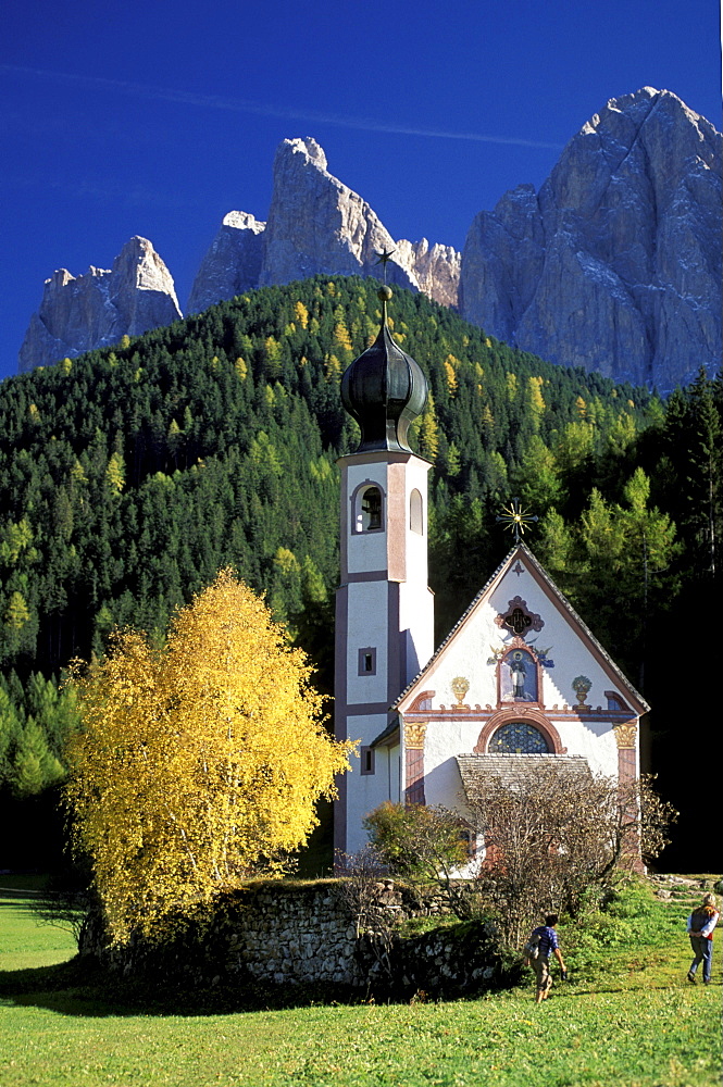 Church of S. Giovanni, Val di Funes, Alto Adige, Italy