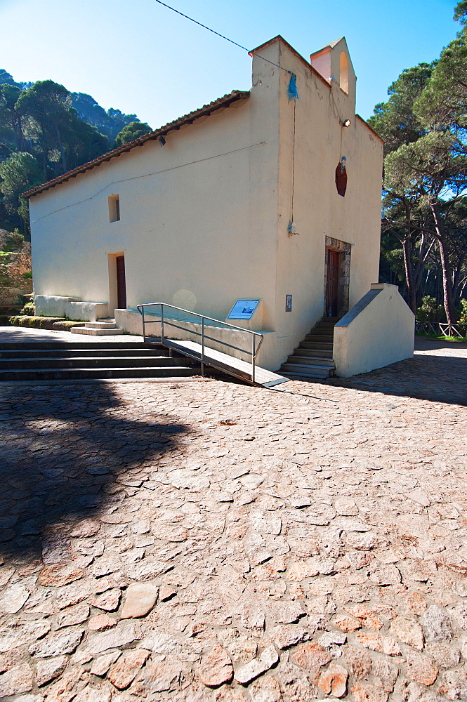 Nostra Signora del Carmine,  Rural Church, Villacidro, Medio Campidano Province, Sardinia, Italy, Europe