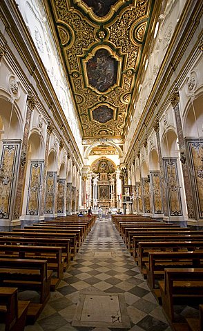 Amalfi Cathedral, Cattedrale di Sant'Andrea, Amalfi, Campania, Italy, Europe