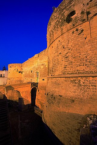 Castello Aragonese castle, Otranto, Salento, Apulia, Italy, Europe