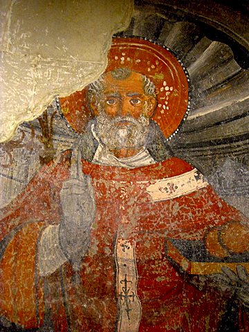 Cathedral, fresco detail, Otranto, Salento, Apulia, Italy, Europe